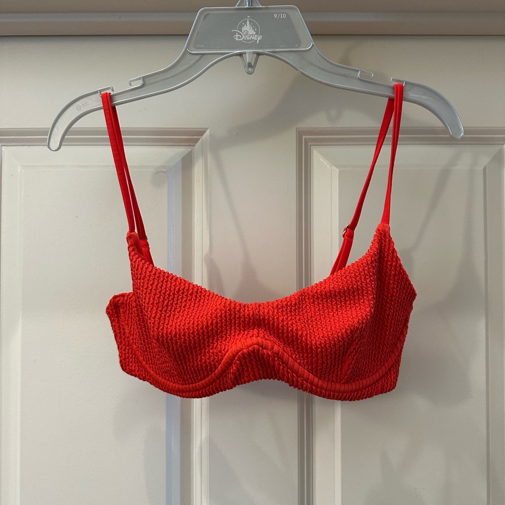 Billabong Red Bikini Top